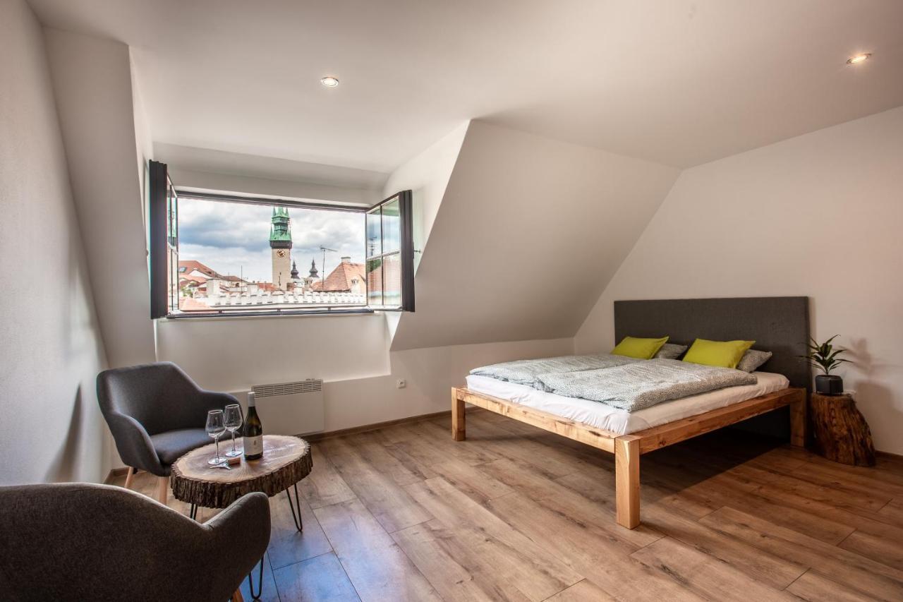 Apartmany Na Mikulasskem Namesti 즈노이모 외부 사진